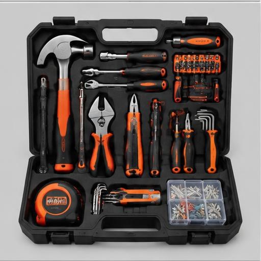 38 PC Home Tool Set — Hand Tools & Storage