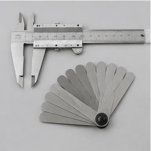 Steel Caliper & Feeler Gauge — Hand Tools & Storage